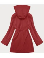 Tenká červená bunda s kapucí S'West (B8236-4) Tenká červená bunda s kapucí S'West (B8236-4)