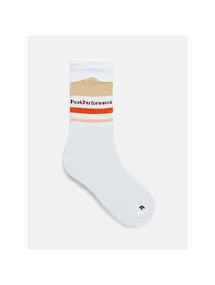 Ponožky PEAK PERFORMANCE Graph Sock, bílé