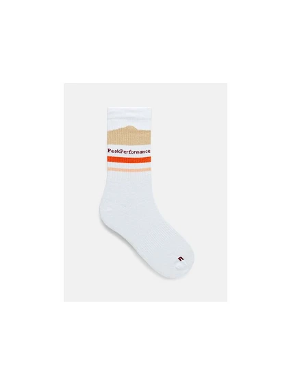 Ponožky PEAK PERFORMANCE Graph Sock, bílé