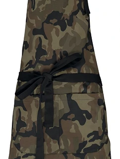 K 885 Zástěra s laclem model 22511024 olive camouflage - Kariban