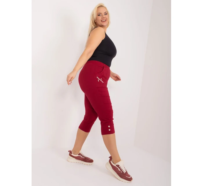 AT kalhoty SP 73019.43 bordó