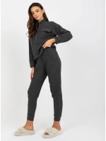 Pyžamo BR PI 9124 tmavě šedé