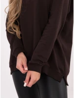 Mikina RV BL 5850.11X tmavě hnědá Mikina RV BL 5850.11X tmavě hnědá