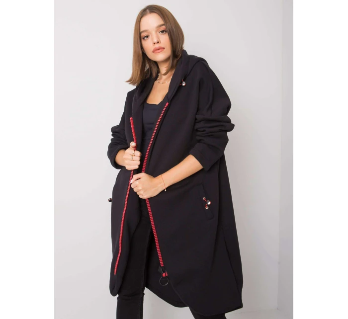 Mikina RV BL 6861.17 černá a červená Mikina RV BL 6861.17 černá a červená