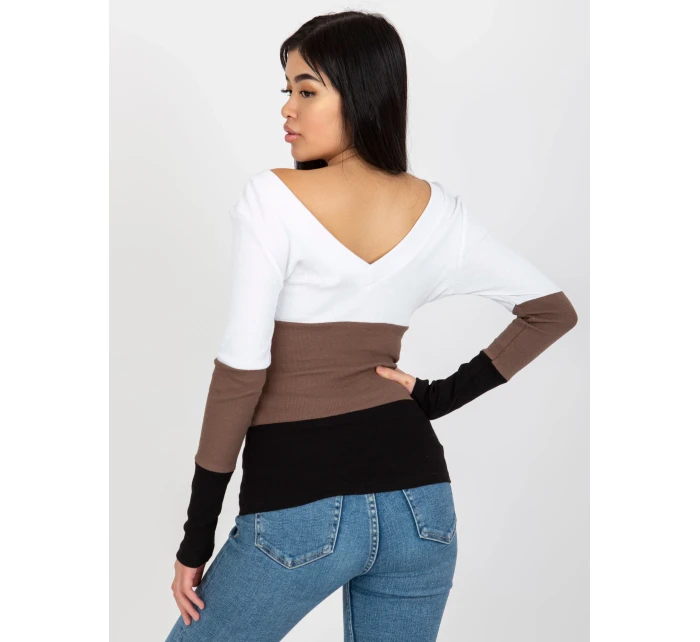 Halenka RV BZ 8429.35X bílá a černá