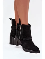 Boty na podpatku  model 231794 Step in style