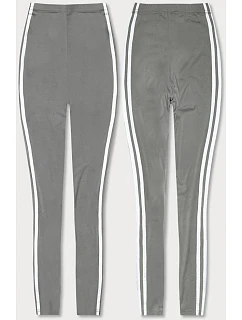 Šedé bavlněné legíny model 18556700 - J.STYLE