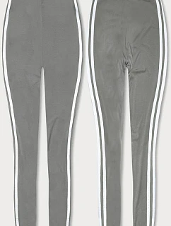 Šedé bavlněné legíny model 18556700 - J.STYLE