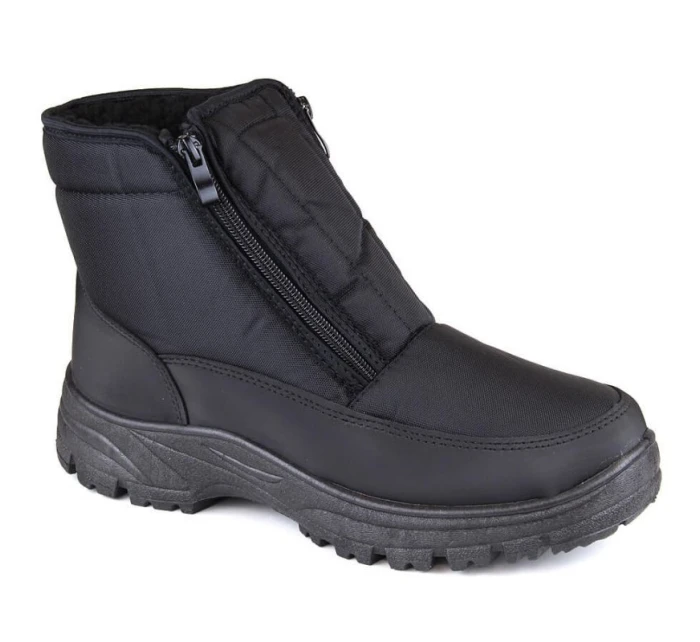 Novinky M EVE439 černé zateplené sněhule