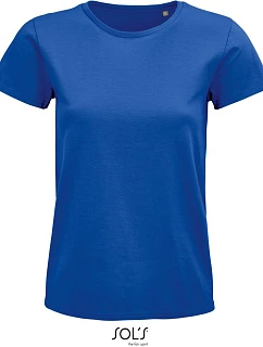SOL'S Pioneer Women Dámské tričko z bio bavlny 25.3579 royal blue
