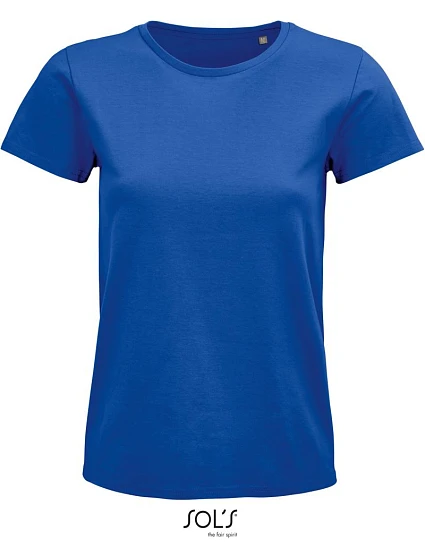 SOL'S Pioneer Women Dámské tričko z bio bavlny 25.3579 royal blue SOL'S Pioneer Women Dámské tričko z bio bavlny 25.3579 royal blue