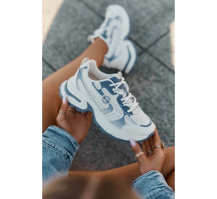 Dámské Tenisky Big Star model 21693176 Modré - Big Star Shoes Dámské Tenisky Big Star model 21693176 Modré - Big Star Shoes