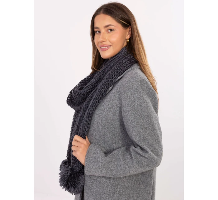 Szalik AT SZ S model 21488784 ciemny szary - FPrice