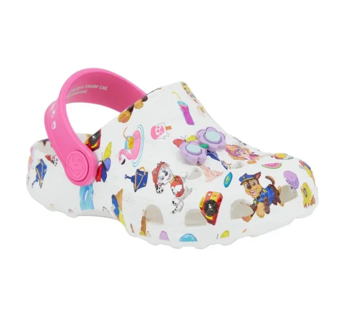 Dětské žabky Little Frog Jr model 21103436 Bílá mix - Coqui