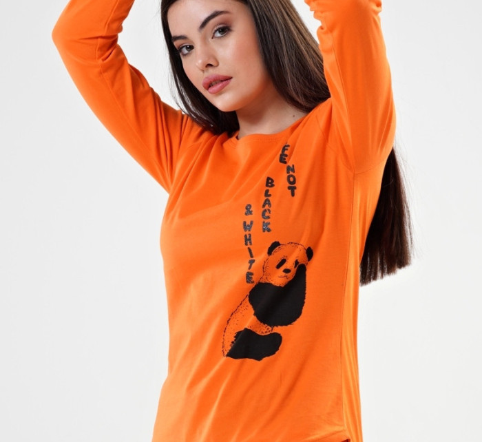 Dámské pyžamo dlouhé Velká panda