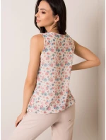 Dámský top D50039F11004A světle béžový