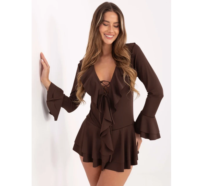 Kombinéza MI KO T60.33 tmavě hnědá