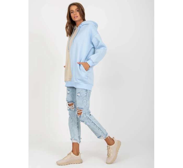 Mikina RV BL 8233.32X světle modrá