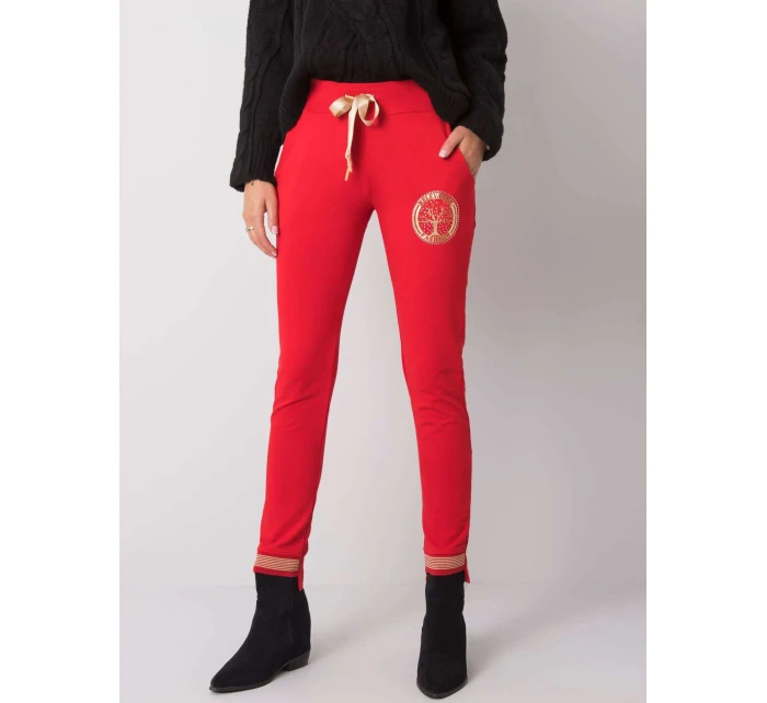 Tepláky RV DR 5774.67 červená