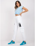 Tepláky RV DR 7461.03 bílá