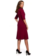 S231 Límcový dres s páskem s přezkou - kaštanový