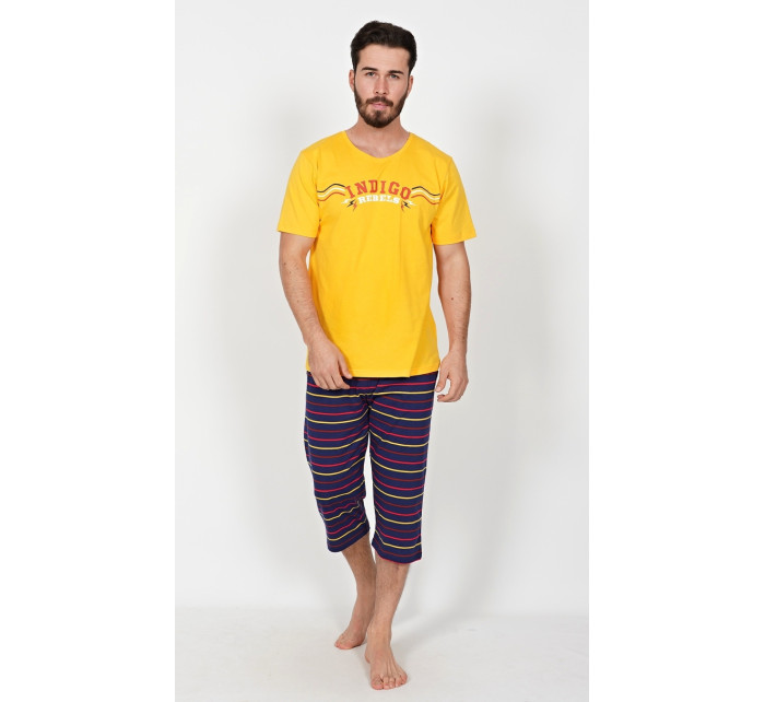 Pánské pyžamo kapri Indigo