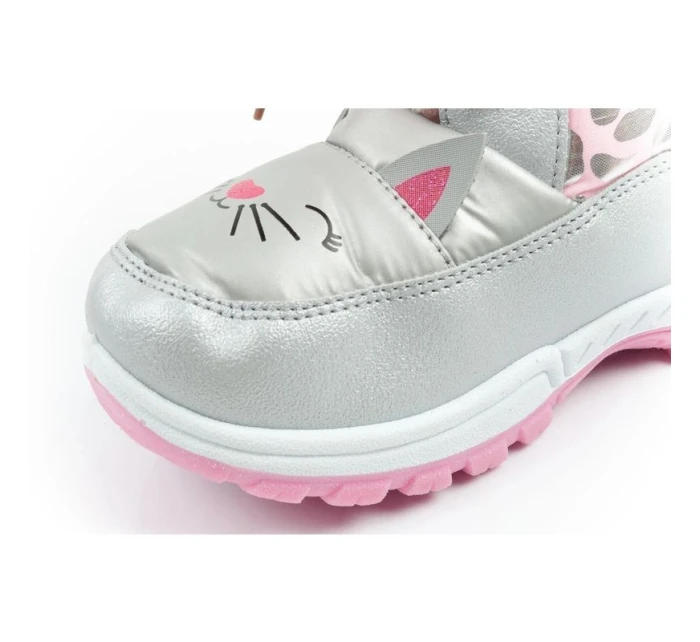 dětské zimní sněhové boty teplé pro dívky model 21813343 - Leomil dětské zimní sněhové boty teplé pro dívky model 21813343 - Leomil