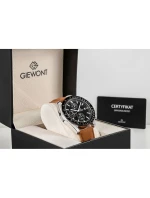 Pánské hodinky Giewont Chronograph Sapphire Brown-Black GW8720-A1