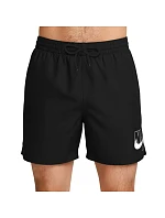 Plavky Nike Logo Lap 5" Volley, černé, NESSG574 001