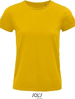SOL'S Pioneer Women Dámské tričko z bio bavlny 25.3579 gold