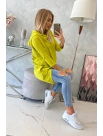 Mikina s potiskem křídla kiwi