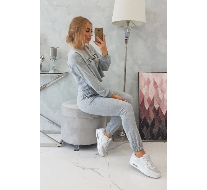 Atlanta šedá sada s potiskem Atlanta šedá sada s potiskem