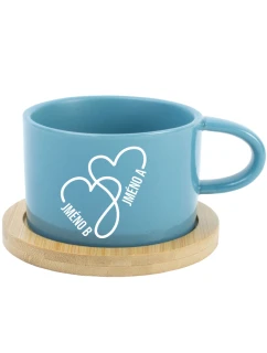 Keramický hrníček Makronka pro zamilované