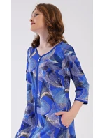 Dámské domácí šaty s tříčtvrtečním rukávem Eliza