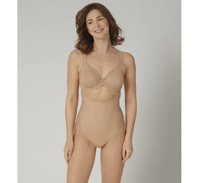 Dámské kalhotky Triumph Shape Smart Highwaist String béžové