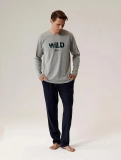 Pyžamo model 21281129 long/r S2XL pánské - Atlantic