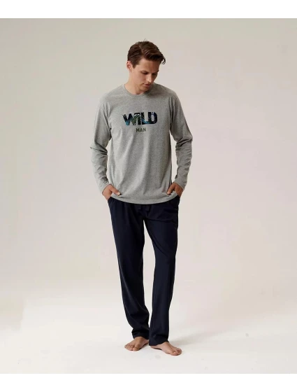 Pyžamo model 21281129 long/r S2XL pánské - Atlantic