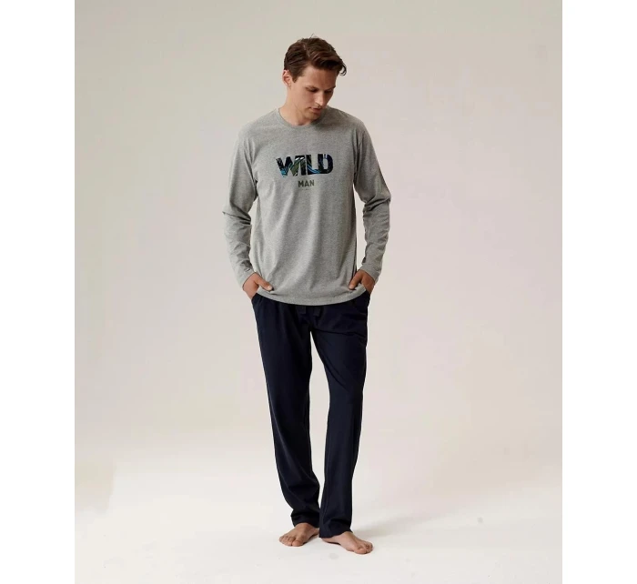 Pyžamo model 21281129 long/r S2XL pánské - Atlantic