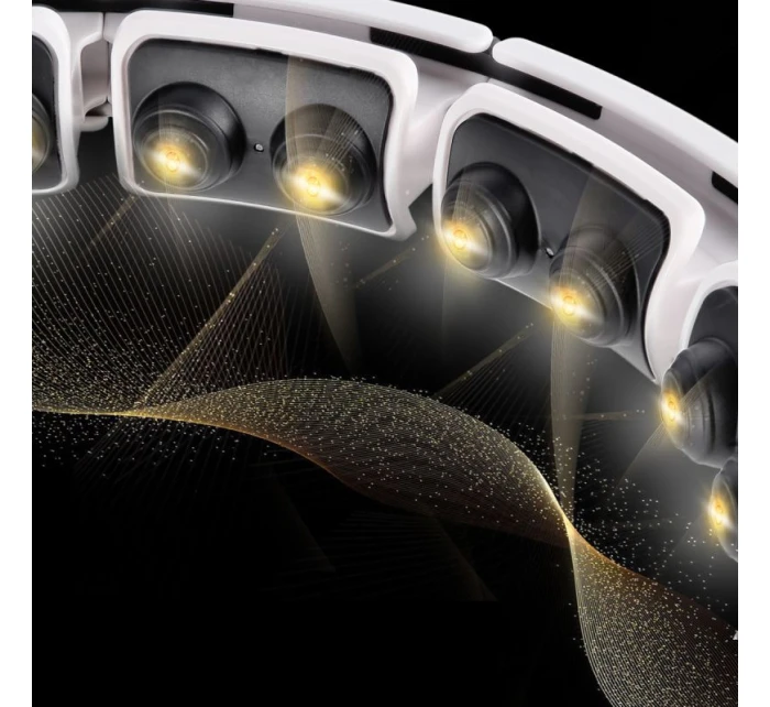 Hula Hop HMS HHM16 s magnetem a závažím bílá + počítadlo Hula Hop HMS HHM16 s magnetem a závažím bílá + počítadlo