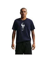 Pánské fotbalové tričko Nike FFF Soccer T-shirt navy blue IH2181 498 pánské Pánské fotbalové tričko Nike FFF Soccer T-shirt navy blue IH2181 498 pánské