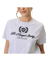 Dámské tričko 4F F2738 cool light grey melange 4FWSS26TTSHF2738 27M