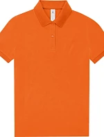 B&C My Polo 210 /women Dámské piqué polo z těžké bavlny 01.W463 pure orange