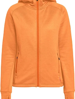 Hoodie Zip Women Dámská mikina s kapucí dark orange model 22470641 - Tenson