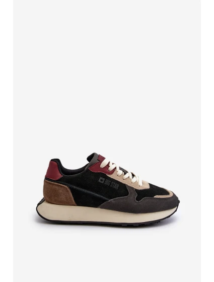 Pánské tenisky s pamětí Memory Foam System Big Star NN174357 Černé Pánské tenisky s pamětí Memory Foam System Big Star NN174357 Černé