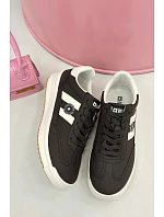 Dámské sportovní tenisky Big Star model 22185486 Čokoládové - Big Star Shoes Dámské sportovní tenisky Big Star model 22185486 Čokoládové - Big Star Shoes