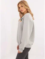 Mikina CLM BL model 20758417 světle šedá - FPrice Mikina CLM BL model 20758417 světle šedá - FPrice