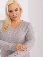 PM SW PM1020 Svetr.12P šedá PM SW PM1020 Svetr.12P šedá