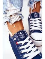 Dámské Klasické Tenisky Tmavě Modré Ecoma Dámské Klasické Tenisky Tmavě Modré Ecoma