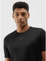 Pánské sportovní triko 4F - černé Pánské sportovní triko 4F - černé