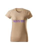 Personalizované dámské tričko s vlastním textem Personalizované dámské tričko s vlastním textem